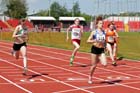 Hollie Lancaster (Sunderland) winning the under-17s 100 metres at the North Eastern Champs, Gateshead.